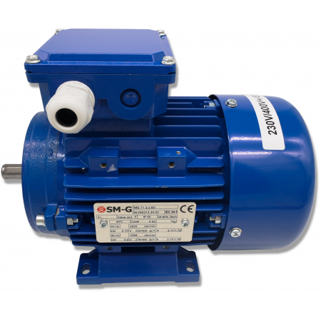 SILNIK ELEKTRYCZNY 0,75kW 230/400V 2820 OBR 3FAZOWY